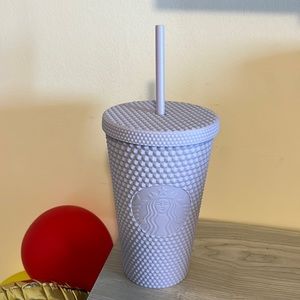 Starbucks Matte Lilac Soft-Touch Studded Tumbler- Grande/16 oz